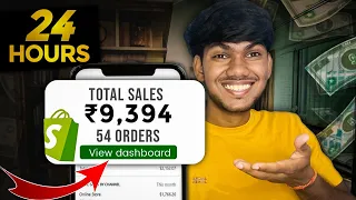 I Tried INDIAN Dropshipping for 24 HOURS With 1,000 RUPEES