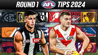 AFL Round 1 | Tips & Predictions 2024