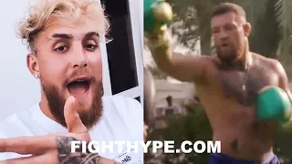 JAKE PAUL CLOWNS CONOR MCGREGOR “EMBARRASSING” NEW BOXING CLIP; SAYS HE KO’S “BOZO” IN BOXING & MMA