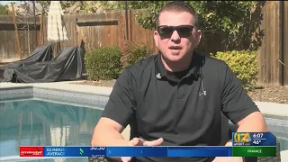 Cop saves life while off duty in his backyard