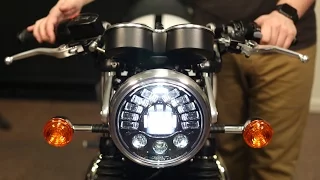 Triumph Modern Classic LED Headlight Upgrade Installation