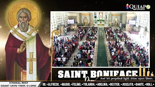 #QuiapoChurch Official – 9AM #OnlineMass  05 June 2023 - Memorial of #SaintBoniface, Bishop & Martyr