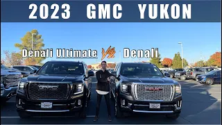 2023 GMC Yukon Denali vs Denali Ultimate