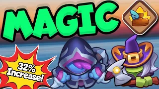 BOOSTED MAGIC COUNCIL DECK!! 32% MOVEMENT SPEED INCREASE!! | In Rush Royale!