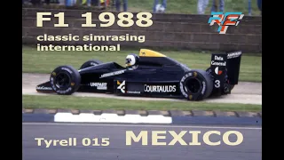 F1 1988 / Round1 / Mexico / Историческая формула 1988 / Мехико