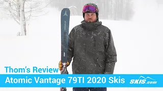 Thom's Review-Atomic Vantage 79 TI Skis 2020-Skis.com