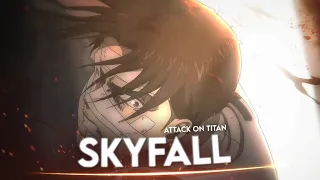 [Amv/Edit] Attack On Titan - Skyfall "Attack on Titan Final Season"