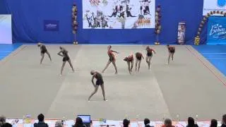 3 Всероссийские соревнования Надежды России по эстетической гимнастике Арабеск СПБ