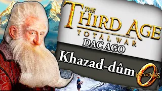 BALIN'S QUEST FOR MORIA! Third Age Total War: [DAC AGO] Khazad-dum Campaign Gameplay