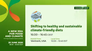 Shifting to healthy and sustainable climate-friendly diets