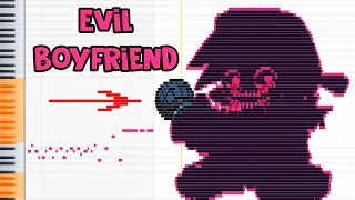 Vs Evil Boyfriend on the piano (Friday Night Funkin Corruption Mod)