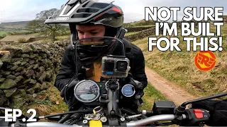 The Adventure on the Royal Enfield Himalayan 411s in Derbyshire continues! / EP2