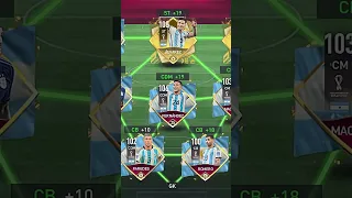 Argentina Squad #fifamobile #shorts #worldcup #messi