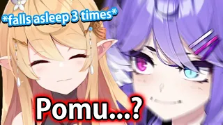 Everyone caught Pomu falling asleep multiple times on-stream...