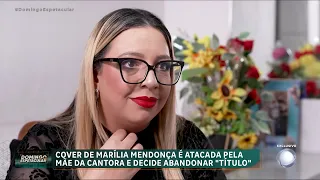 "Cover oficial" de Marília Mendonça decide abandonar título após embate com família da cantora