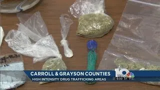 Grayson, Carroll Co. designated as "High Intensity Drug Trafficking Areas"