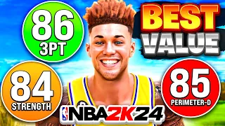 WHAT IS THE BEST VALUE FOR EVERY ATTRIBUTE IN NBA 2K24?