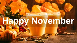 Happy November Jazz - Good Mood Winter Jazz Cafe Music for Morning Coffee