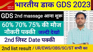 india post office gds result 2023 | gds cutoff 2023 | gds 2nd list | gds result 2023 | 2nd list