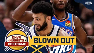 Separating real from fake in the Nuggets blow out loss to the OKC Thunder | DNVR Nuggets Podcast