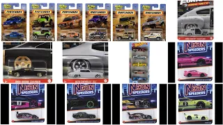 New Hot Wheels Fast and Furious Dominic Toretto Set, New Neon Speeders, Matchbox Off road Rally