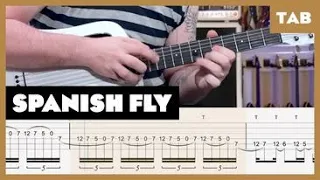 Van Halen - Spanish Fly - Guitar Tab | Lesson | Cover | Tutorial | Blue Lava