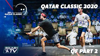 Squash: Qatar Classic 2020 - Quarter Final Roundup [Pt.2]