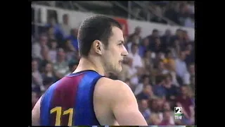 Liga ACB. Temporada 1998-1999. Final. 1º partido. FC Barcelona vs Caja San Fernando