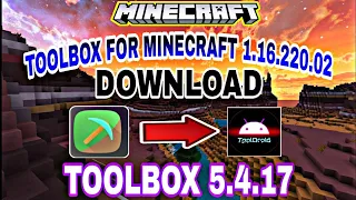 [NEW] Toolbox For Minecraft 1.16.220.02 / Toolbox update 5.4.17 / ToolDroid /All Hack