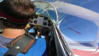 Pitts S-1S Aerobatics over the shoulder