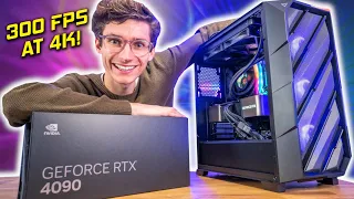 My EPIC i5 13600K RTX 4090 Gaming PC Build! - DDR4 - w/ Gameplay Benchmarks