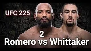 Whittaker vs Romero 2   UFC 225 Trailer