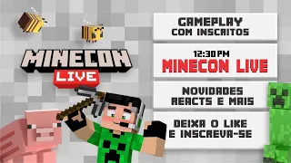 MINECON 2019 - LIVE - PT BR - PORTUGUÊS : BRASIL (LIVE DO EDUBOM)