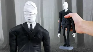 Making SLENDERMAN in POLYMER CLAY!💀