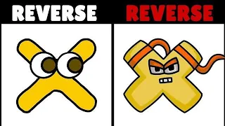 Reverse Spanish VS Reverse Alphabet Lore  Part 5 ZA part