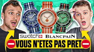 On réagit aux nouvelles Swatch Blancpain !