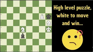 This puzzle is not easy, white wins!