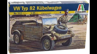 Italeri 1:35 WV Typ 82 Kubelwagen