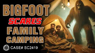 Bigfoot Scares Family Camping! Kentucky Bigfoot Stories with Lyndsey #scary #fyp #bigfoot #shorts