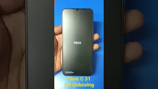 Poco C31 Unboxing#techwithsushil