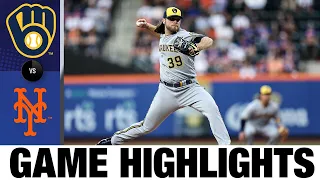 Brewers vs. Mets Game Highlights (6/15/22) | MLB Highlights