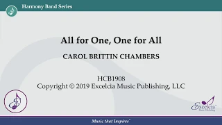 All for One, One for All - Carol Brittin Chambers