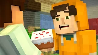 Minecraft: Story Mode - Cake Vs Pumpkin Pie - Season 2 - Episode 1 (2)