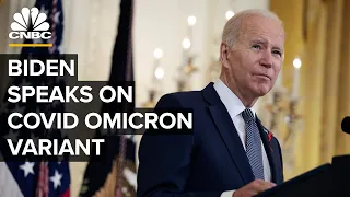 President Biden visits NIH and speaks on Covid-19 omicron variant ⁠— 12/2/21