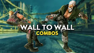 Bryan Fury Wall Carry Combos | TEKKEN 7