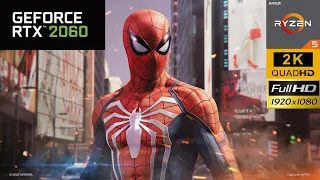 Spider-Man Remastered RTX 2060 | Ryzen 5 2600 | 1080p, 1440p | Gameplay Benchmark