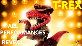 THE MASKED SINGER - T-REX | Performances and Reveal | Season 3