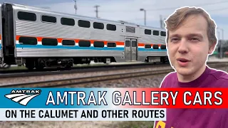 Amtrak had Gallery Cars??