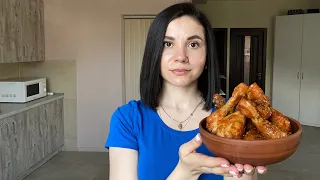 Курячі гомілки у медово-часниковому соусі | Homestyle baked sweet and sour chicken