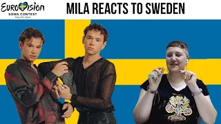 SWEDEN Eurovision 2024 Reaction: Marcus & Martinus – Unforgettable || Mila Reacts to Eurovision